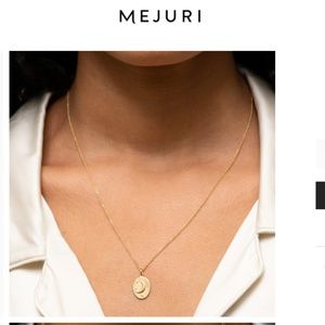 Mejuri Moon Necklace *new in box with dust bag*
